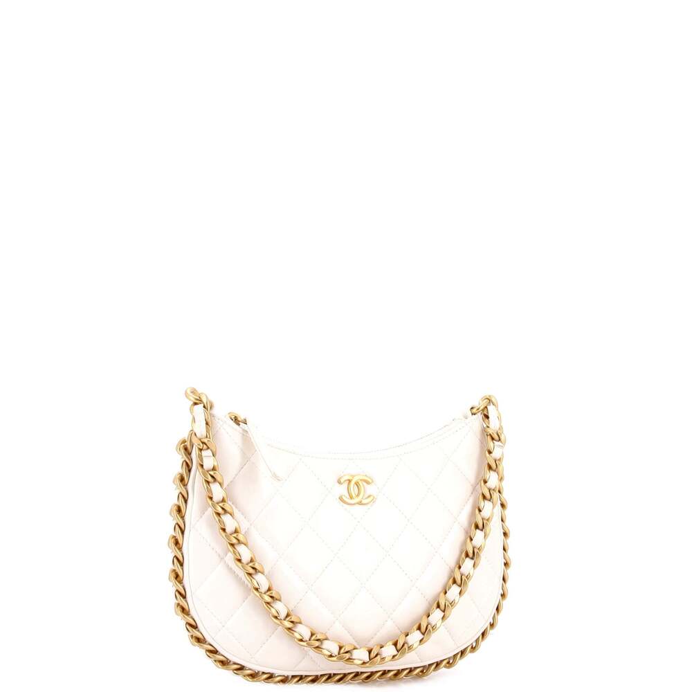 Chanel Cc Chain Around Hobo Quilted #243603C47B - Picture 2 of 7